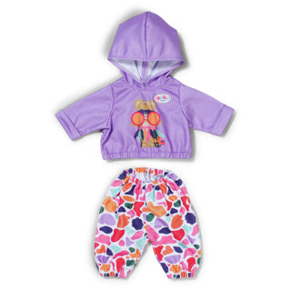 Baby born hoodie outfit 43cm | 2 stuks