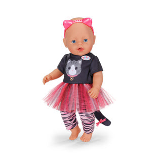 Baby born cat dress | 2 stuks