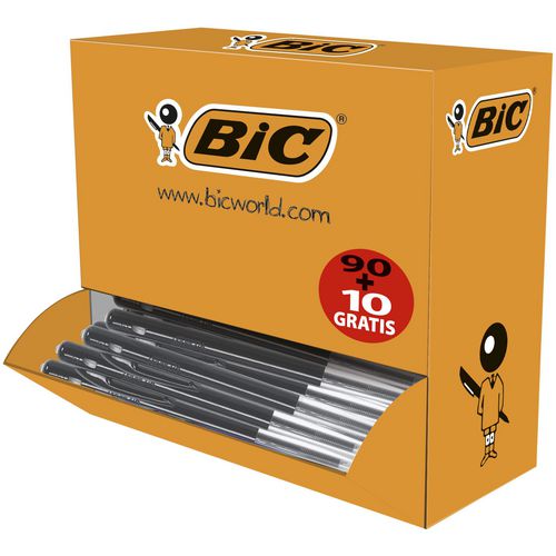 Bic balpen m10 valuepack medium 0,5mm zwart