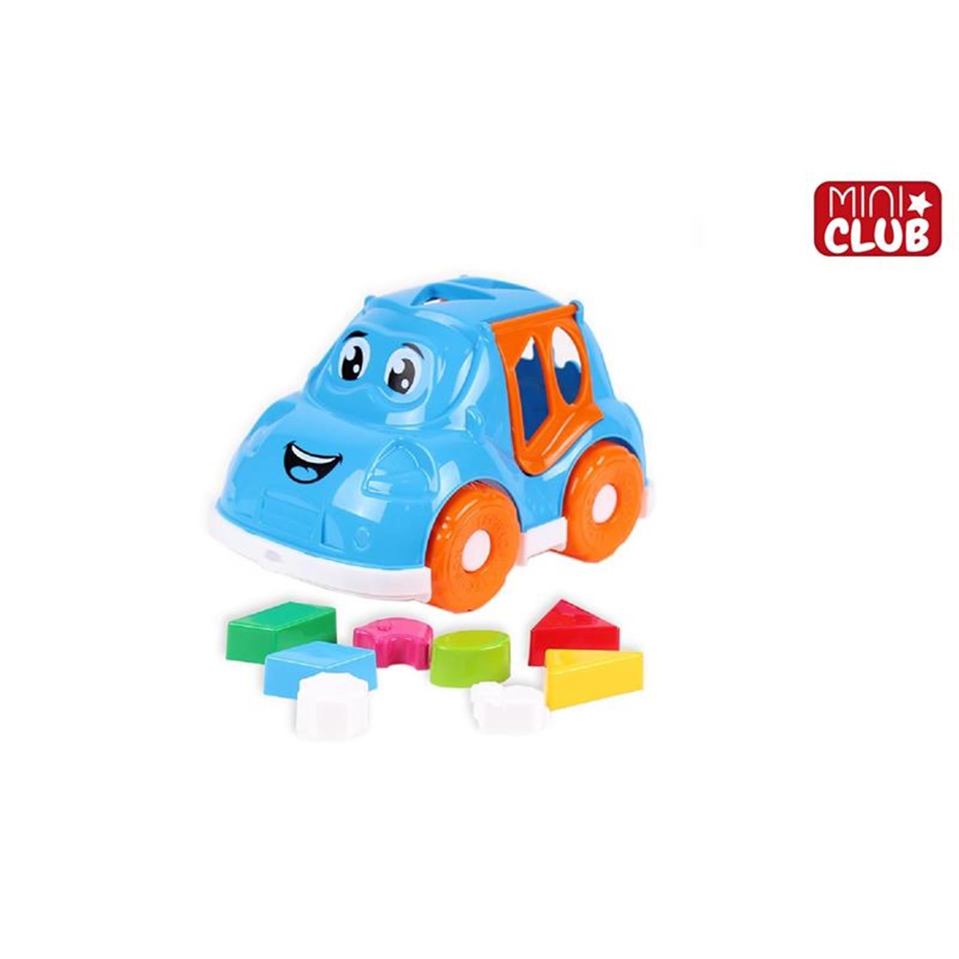 Miniclub vormenstoof auto