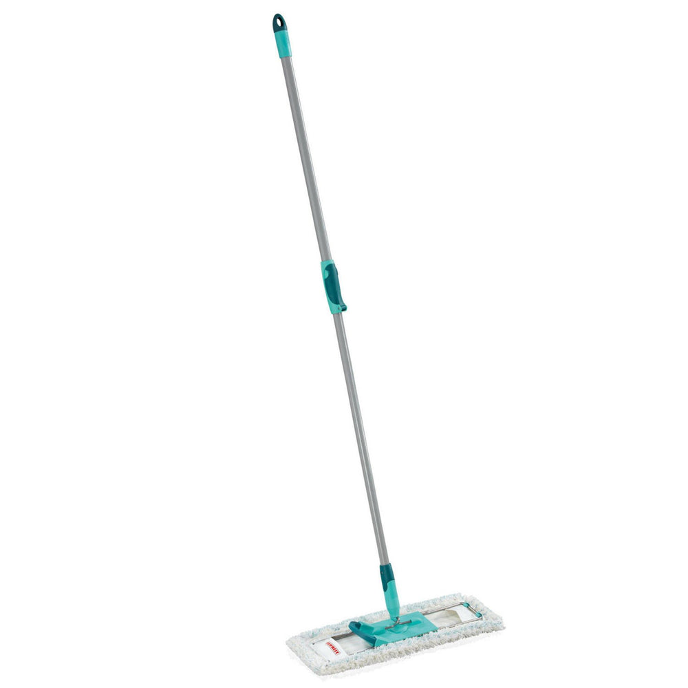 Leifheit 55023 profi katoen plus xl vloerwisser met telescoopstaal en doek 42x80-135 cm