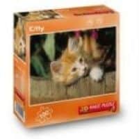 Van der doelen 3d magische puzzel - kitten - 35 stukjes