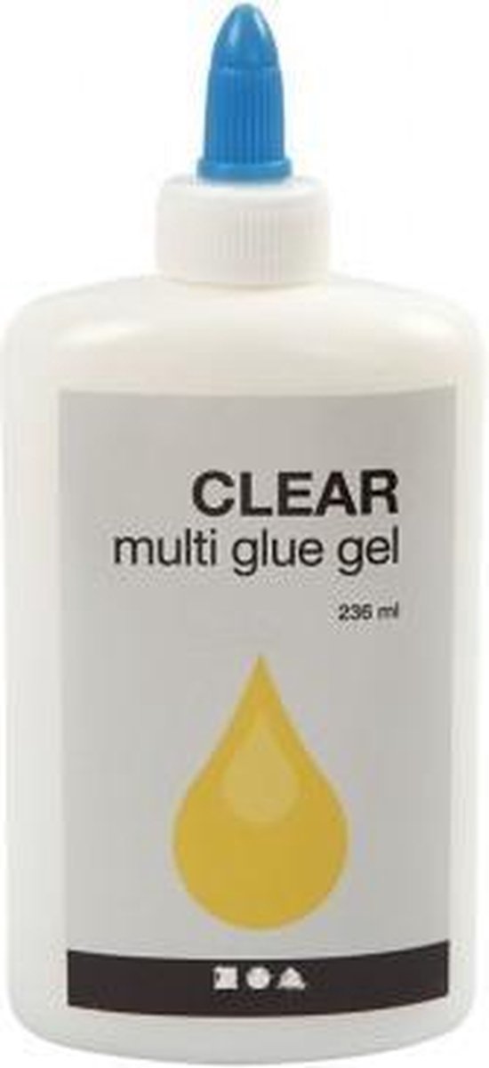 Creativ company clear multi glue gel 236ml