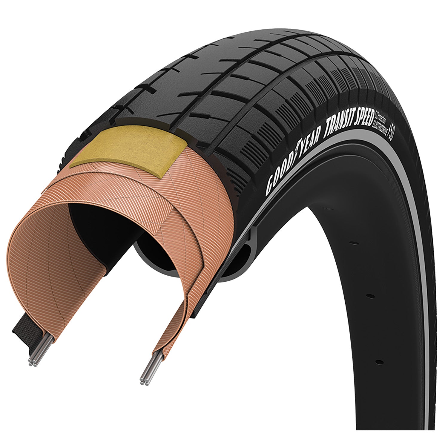 Goodyear - transitsnelheid s1 bescherming 28x1.40 reflex