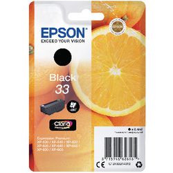 Inktcartrdige epson c13t33314012 zwart