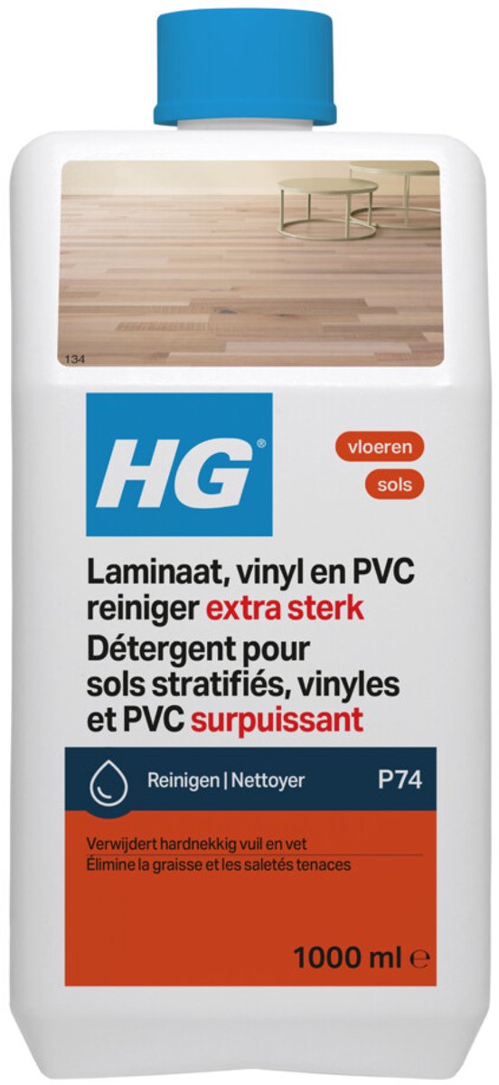 Hg (hagesan) hg laminaatreiniger extra sterk (product 74) 1l
