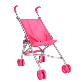 Mijn mooie poppenkamer poppenbuggy roze