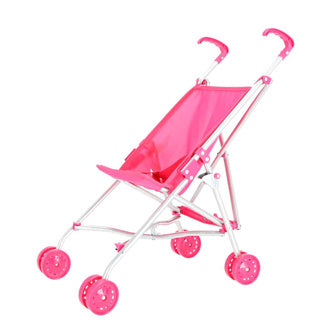 Mijn mooie poppenkamer poppenbuggy roze