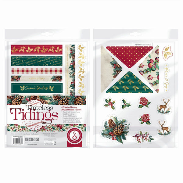 Tonic studios • timeless tidings topper set