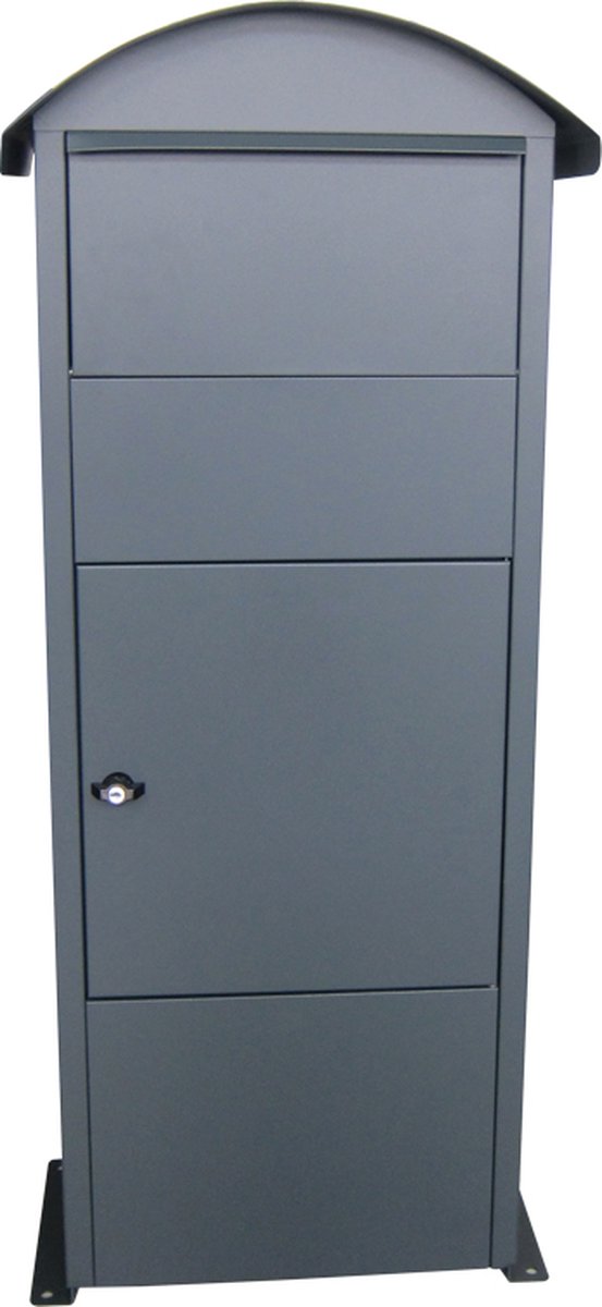 V-part - brievenbus victorian - galvanized steel powder coated - mat antraciet - brievenbus