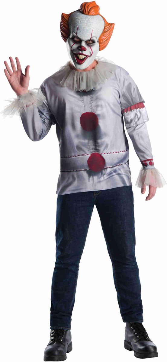 Rubies - pennywise it movie met masker (maat standaard)