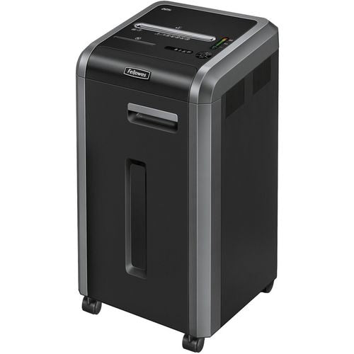 Papierversnipperaar fellowes powershred 225i stroken 60 l zwart