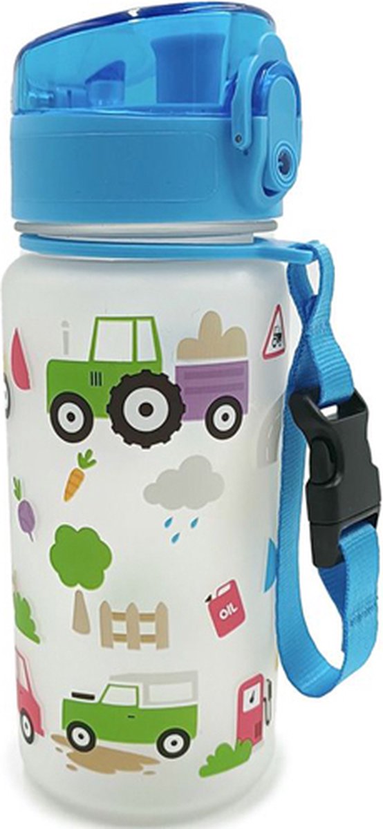 Kleine tractoren pop-top 350ml ecozen kinder drinkfles