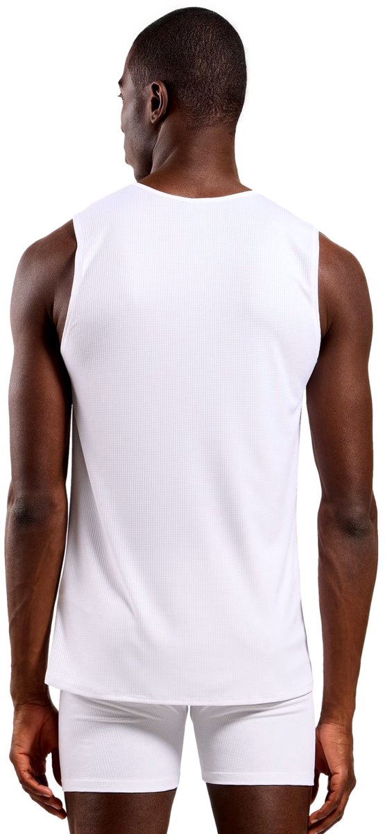 Odlo active light base layer singlet met ronde hals - mannen - wit - l