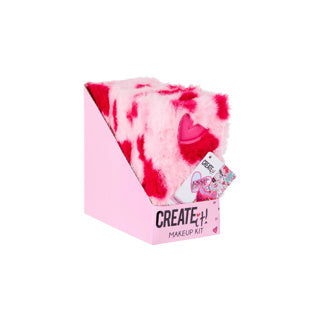 Create it! love make-up boekje fluffy hartjes | 6 stuks