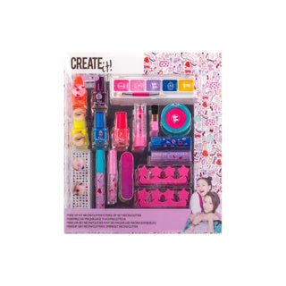 Maak het zelf! Beauty Make-Up Box Neon Glitters