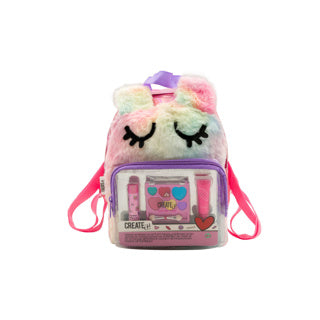 Maak het! make-upset in fluffy rugtas