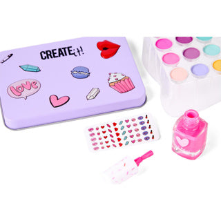 Creëer het! oogschaduw en nagellak blikje