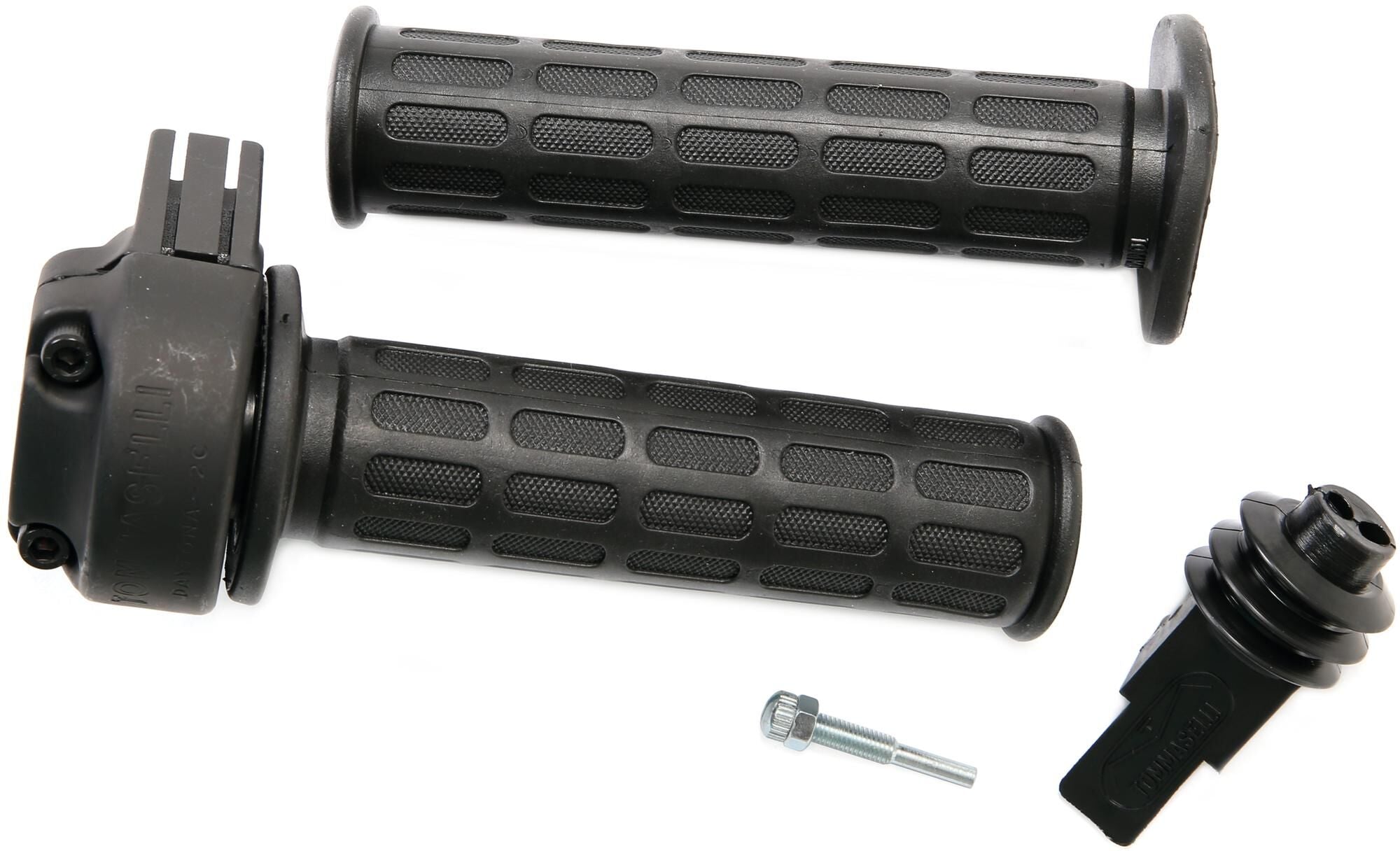 Domino gasgreep set vintage throttle grips alu sw 2-train vint dayt