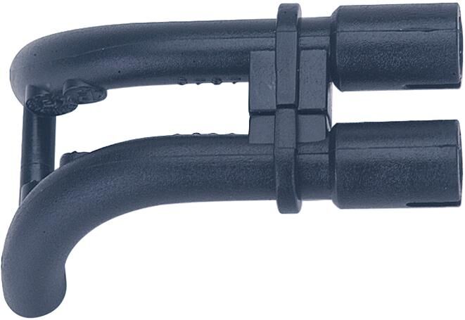 Domino gaskabel haakse geleider bowden cable guide two train