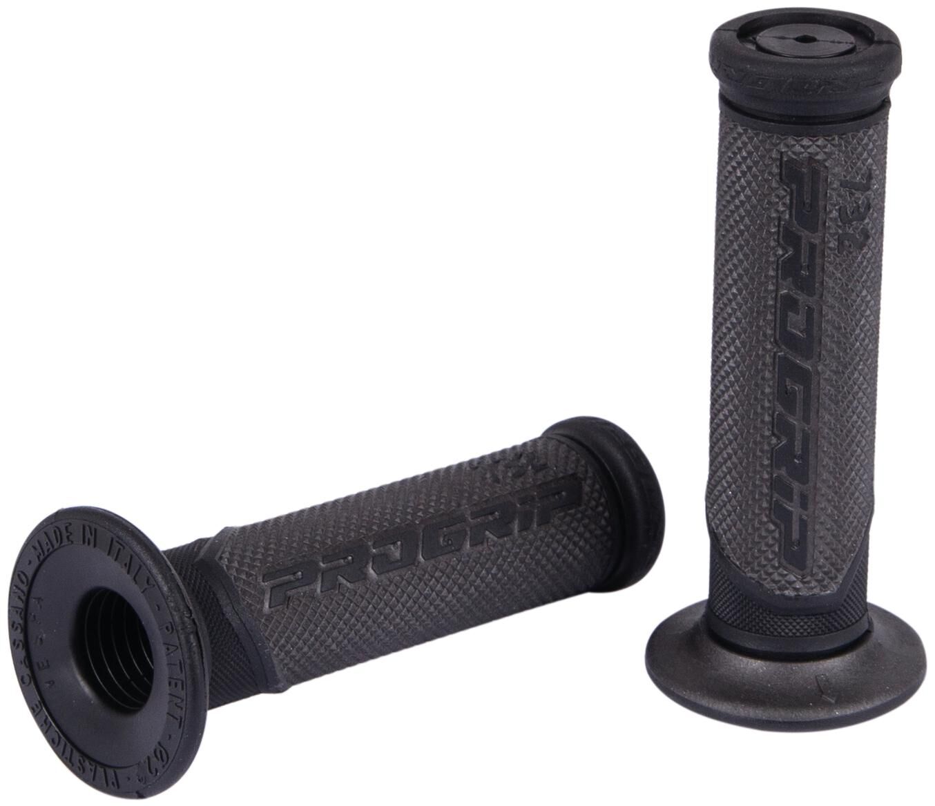 Progrip rubber handvat 732 vespa rubber grip 732 bw sw 125mm closed 22 22