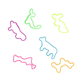 Armband buddy bands jumbo assorti | 36 stuks