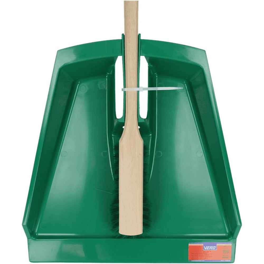 Vero stofblikset kunststof groot model 39x40cm groen
