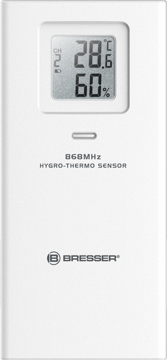Bresser weerstation sensor - temperatuur en luchtvochtigheid - tot 150 meter bereik