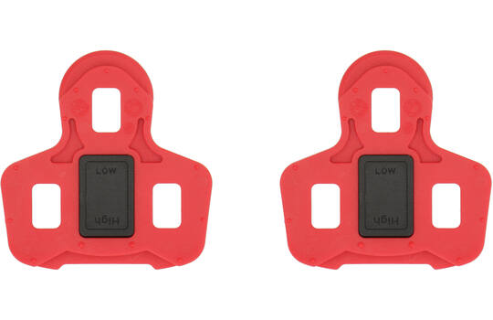 Trivio - schoenplaatjes look keo 7° anti-slip rood