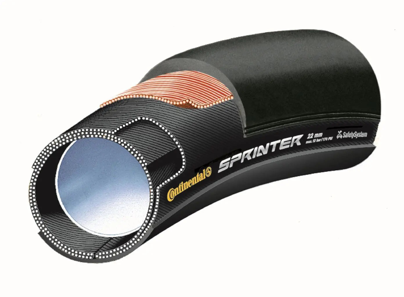 Continental sprinter 28x22mm tubular
