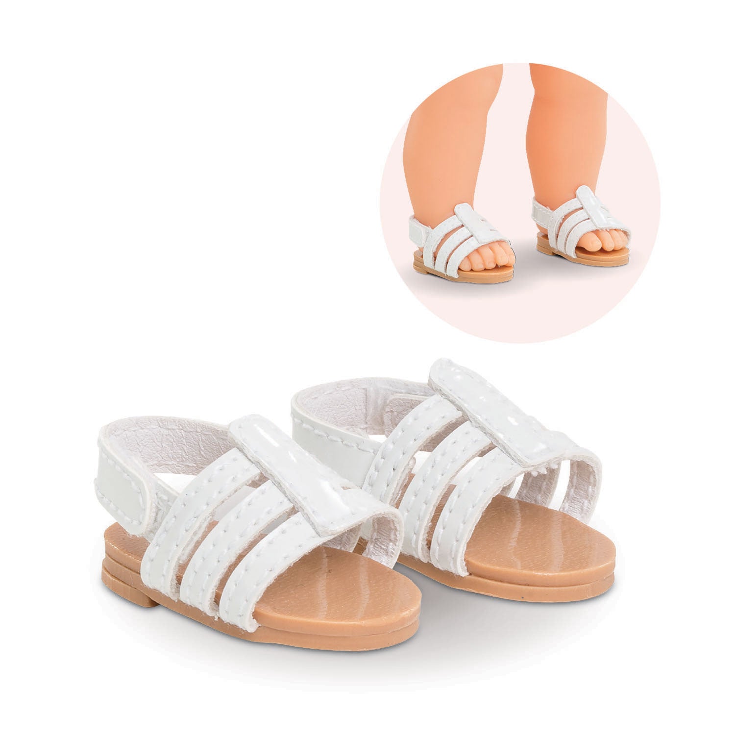 Corolle ma - poppensandalen