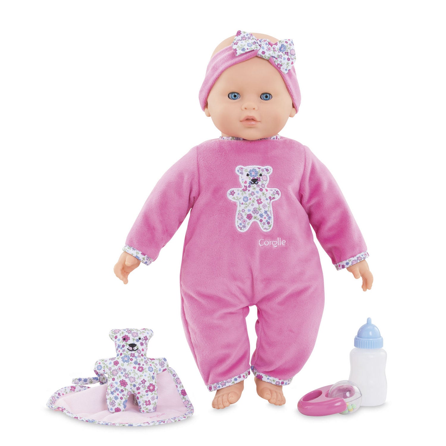 Corolle mon grand poupon interactieve babypop lucille, 42cm