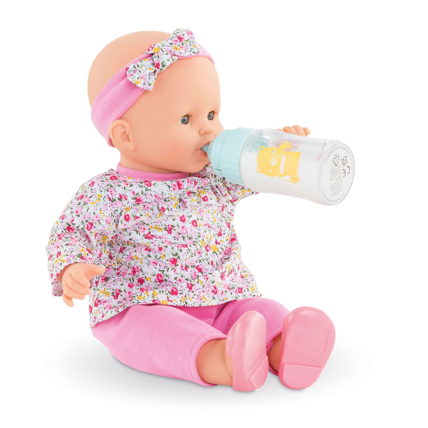 Corolle mon grand poupon - drinkflesje met geluid