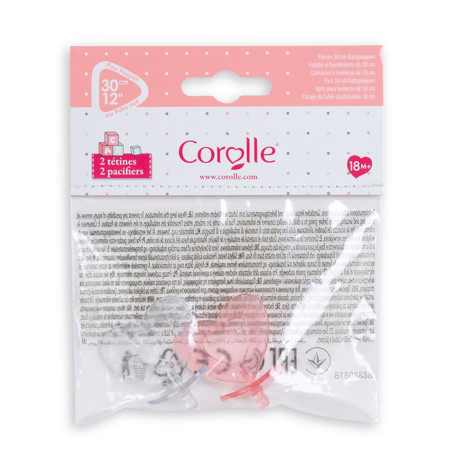 Corolle mon premier poupon - poppenspeentjes, 2st.
