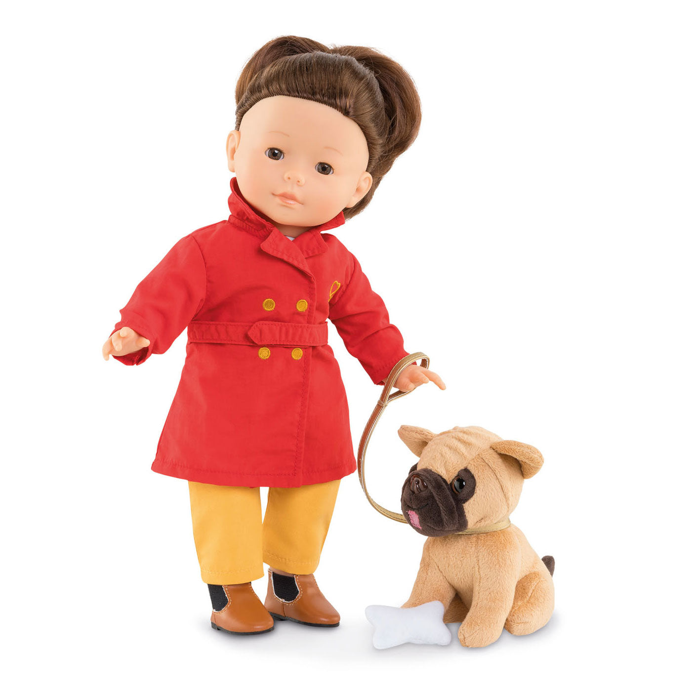 Ma Corolle - Puppyset met Riem en Bot