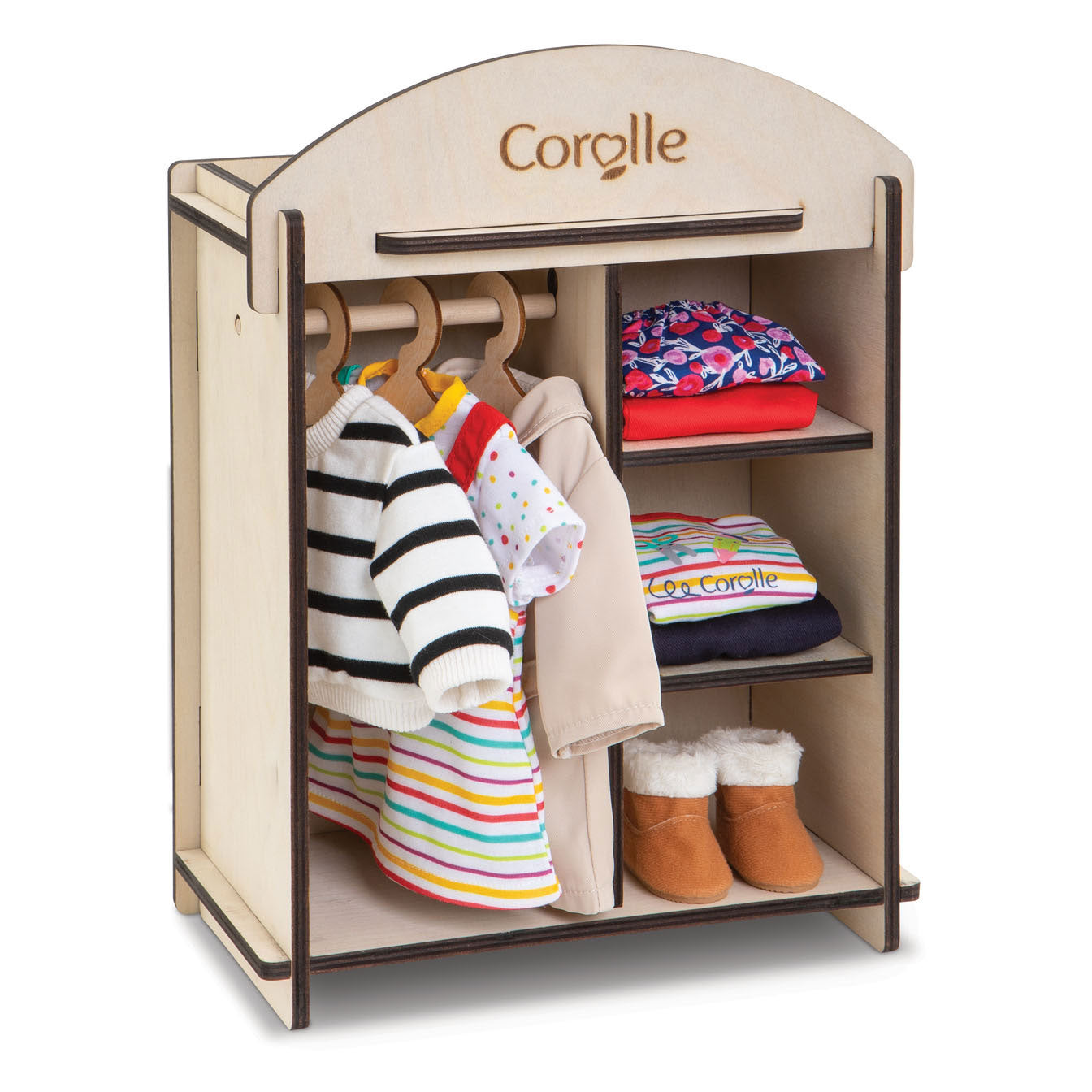Corolle - Houten Kledingkast