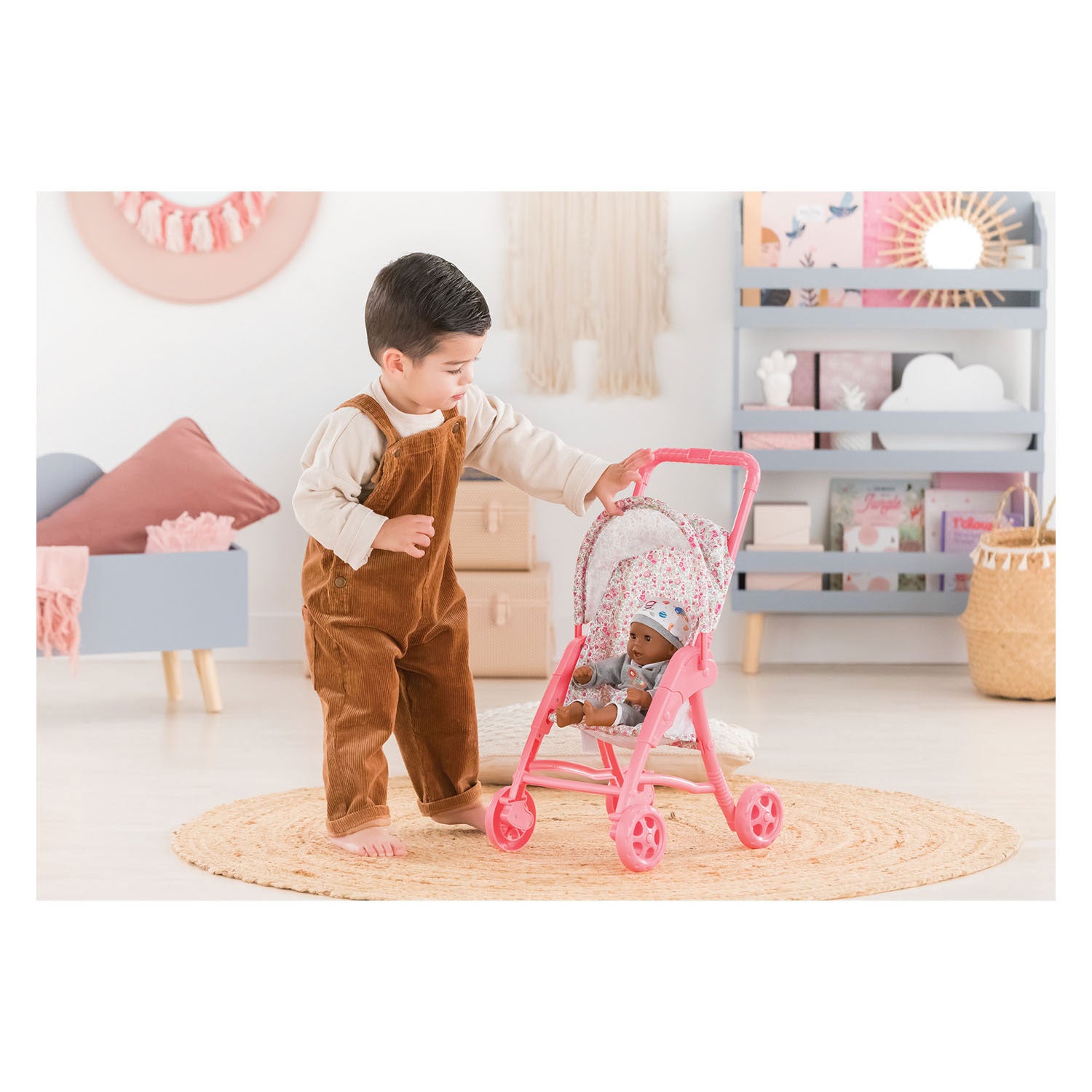 Corolle Mon Premier Poupon - Poppenbuggy Bloemen