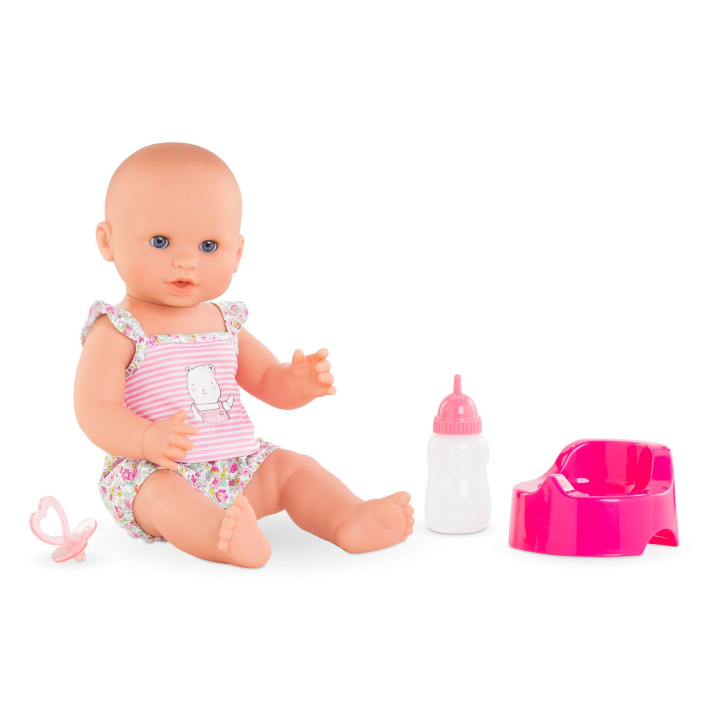 Corolle Mon Grand Poupon Drink- en Plaspop - Emma, ​​36cm
