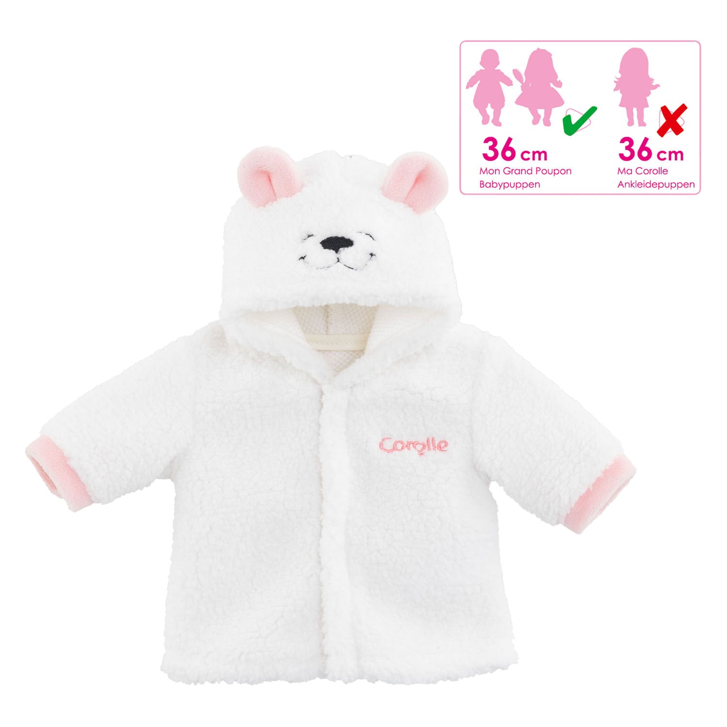 Corolle Mon Grand Poupon - Poppenjas Magisch, 36cm