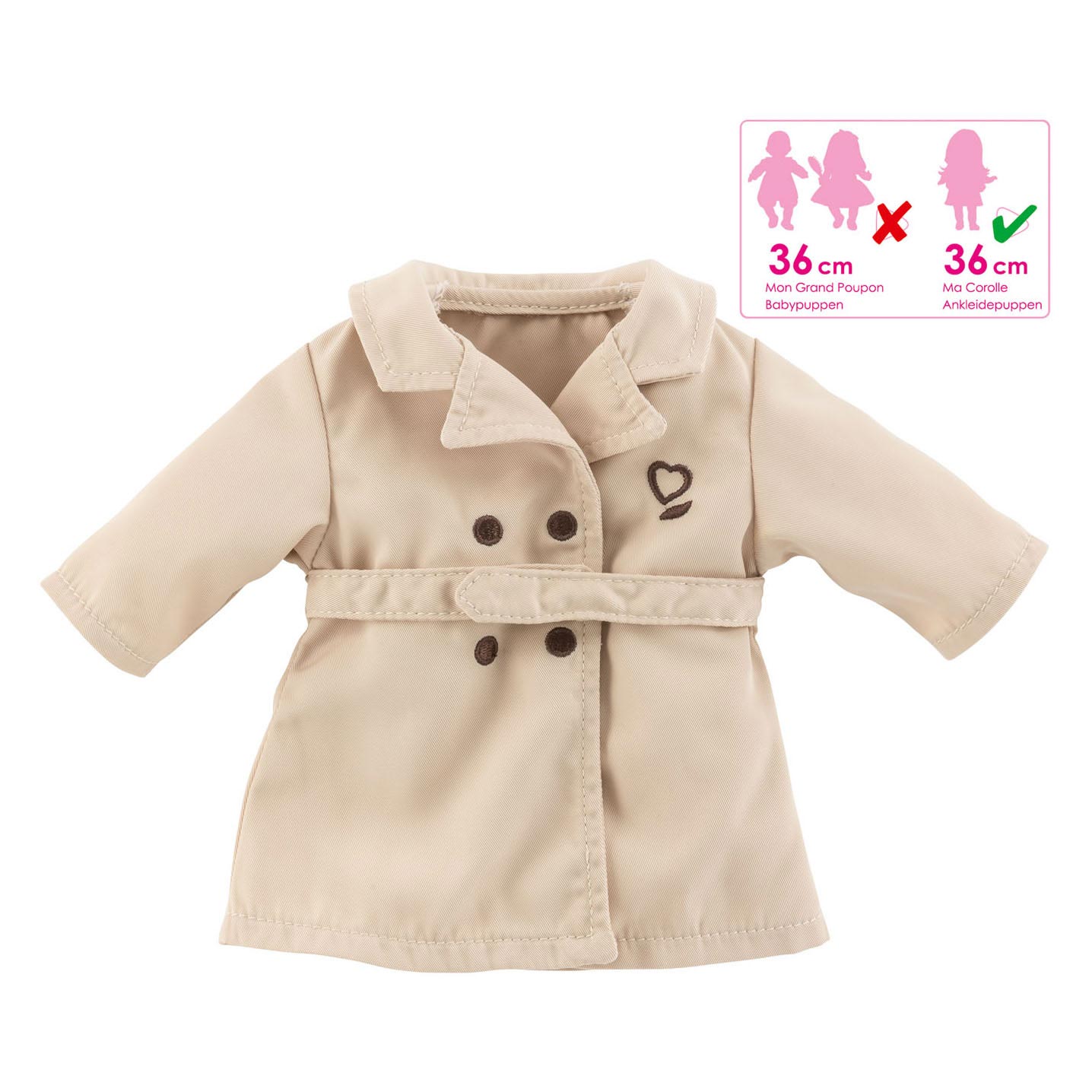 Corolle Ma Poppenjas Beige