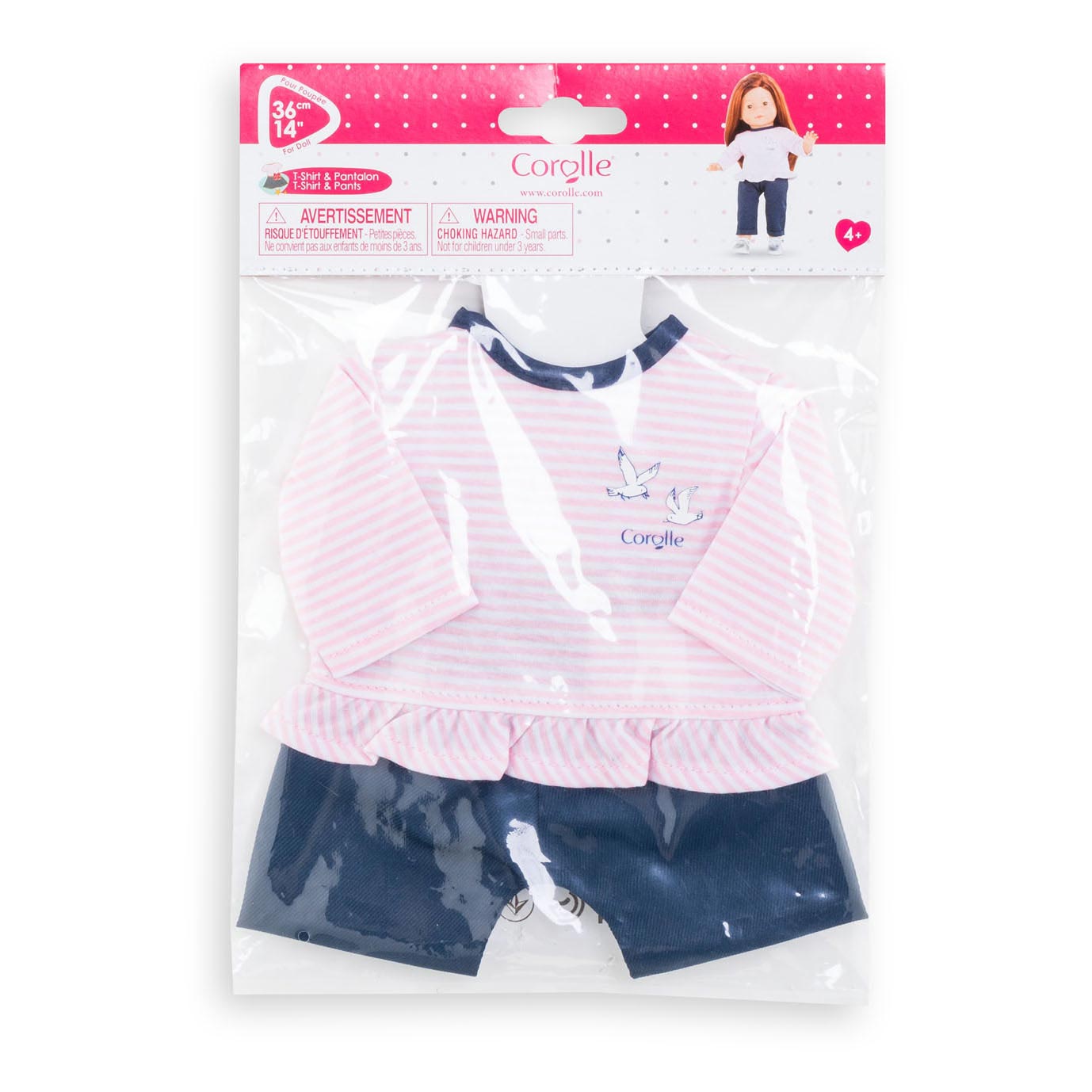 Ma Corolle - Poppenshirt met Broek, 36 cm