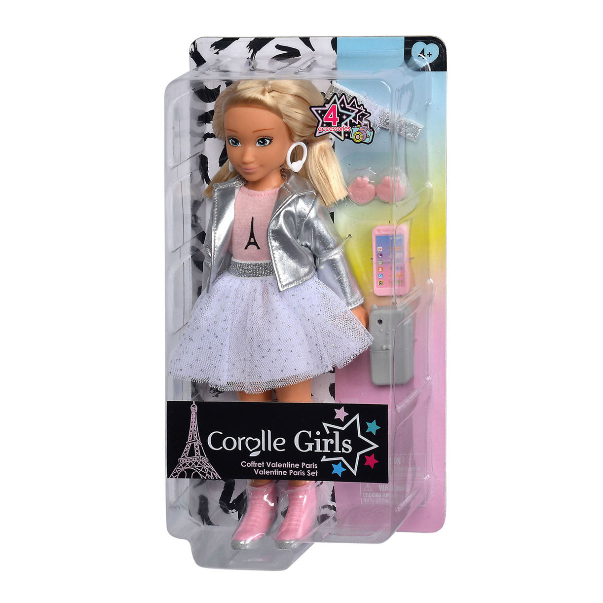 Corolle modepop valentine paris fashion week set - pop met accessoires.