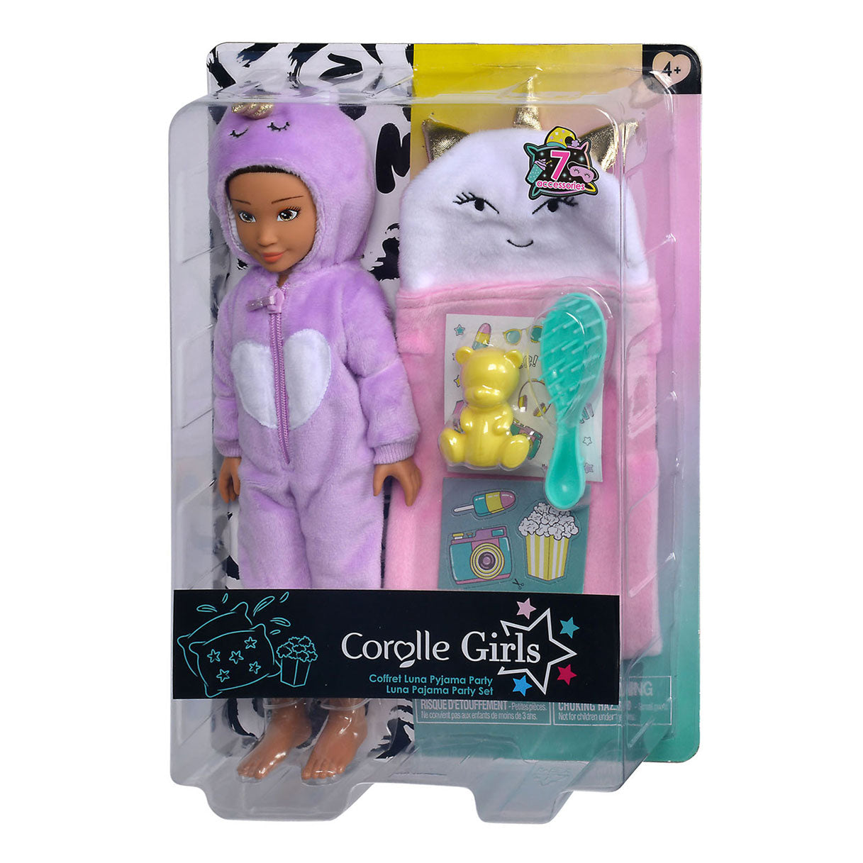 Corolle Girls - Modepop Luna pyjamafeestset