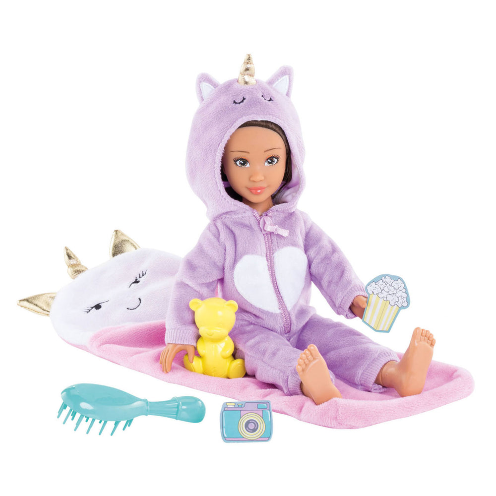 Corolle Girls - Modepop Luna pyjamafeestset