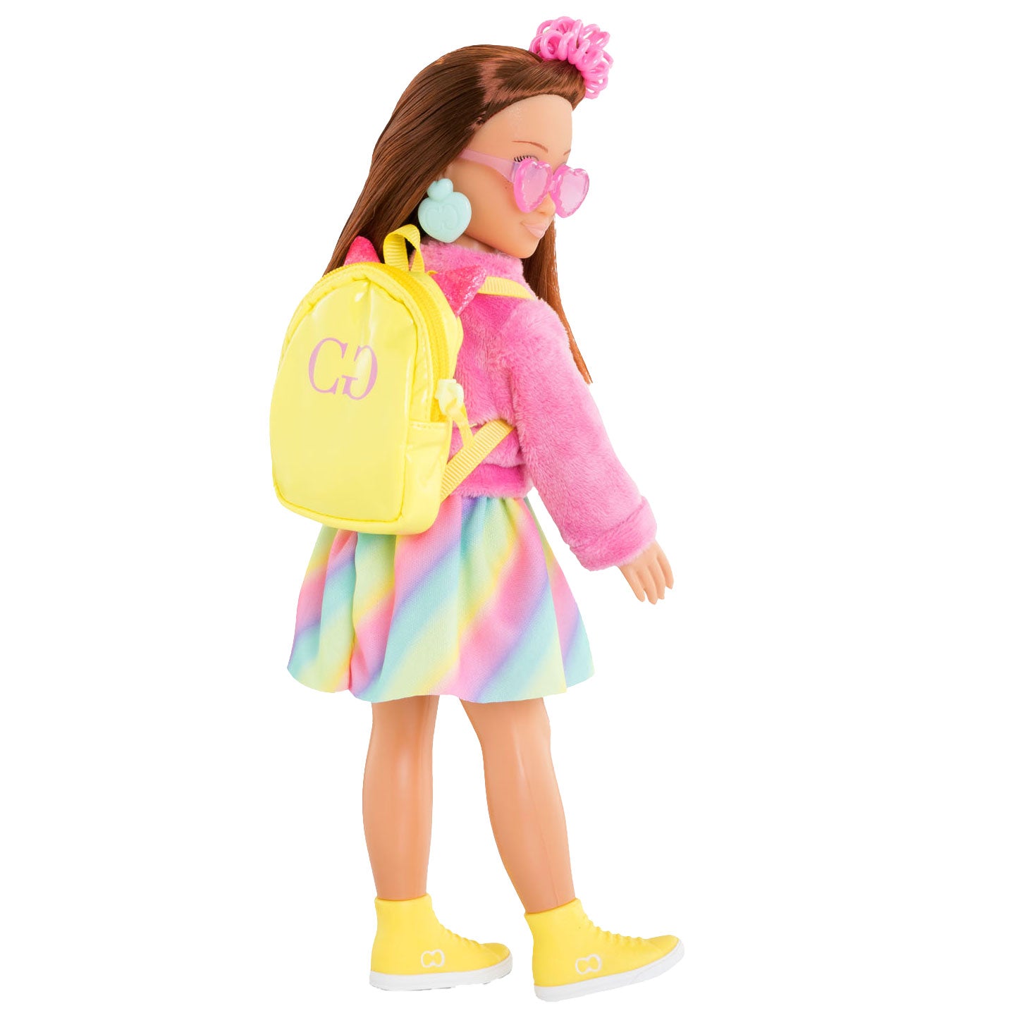 Corolle Girls - Poppenkleertjes Fluo Set Kleedkamer