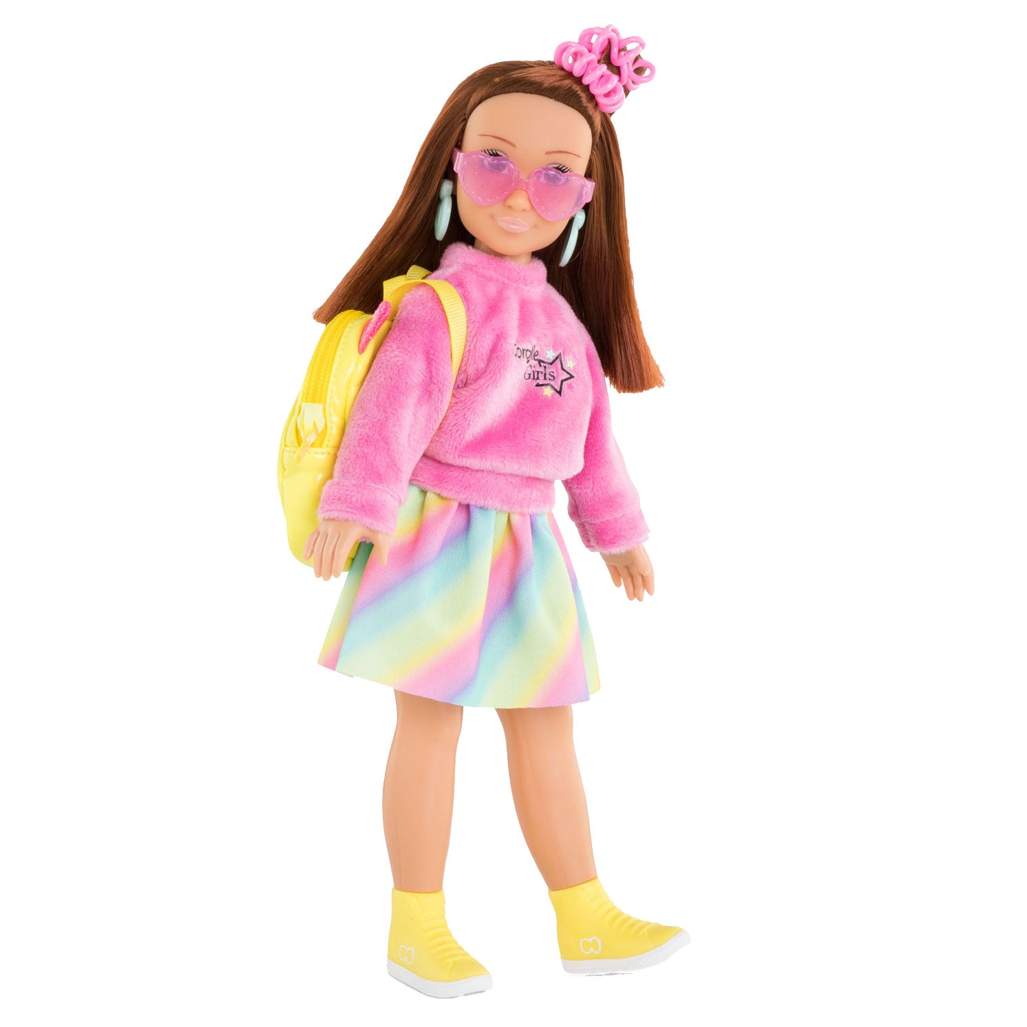 Corolle Girls - Poppenkleertjes Fluo Set Kleedkamer