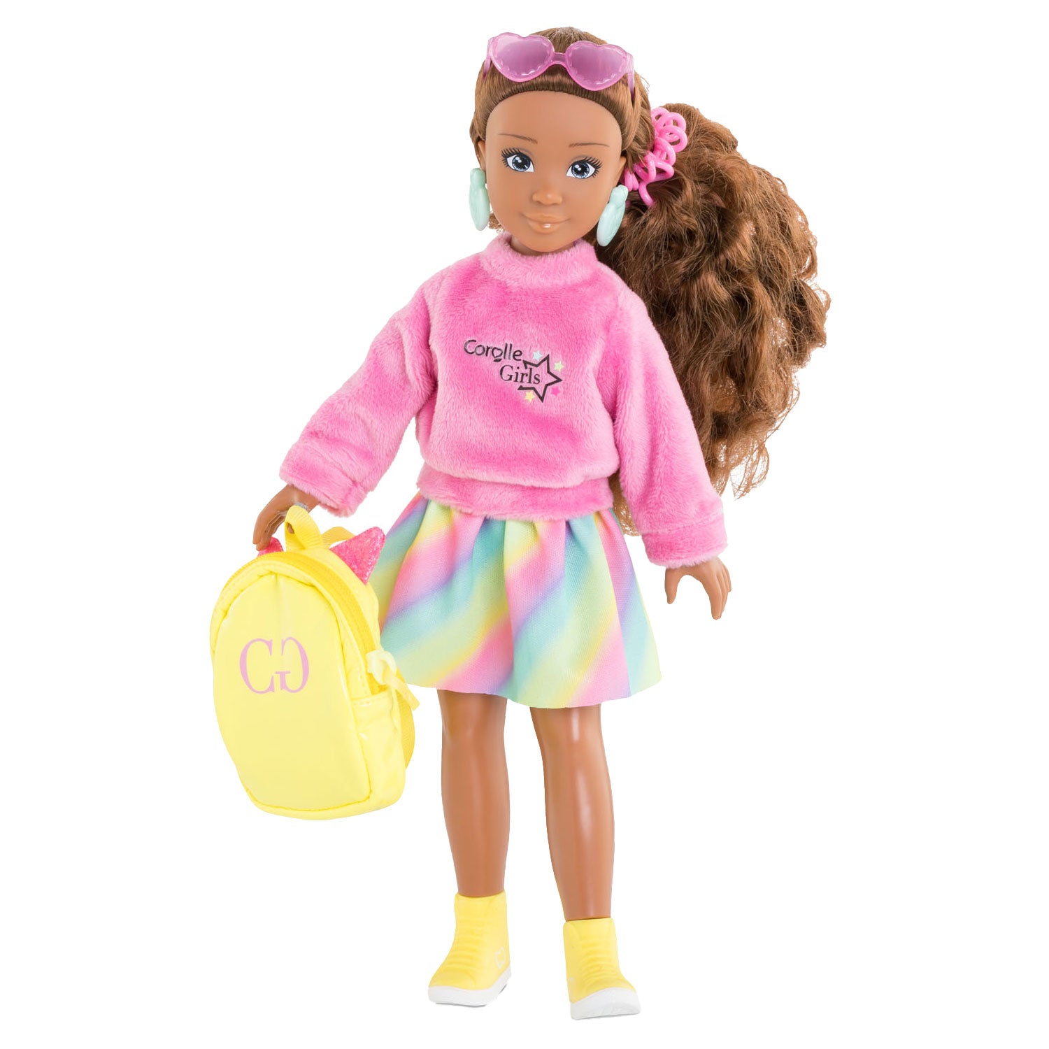 Corolle Girls - Poppenkleertjes Fluo Set Kleedkamer