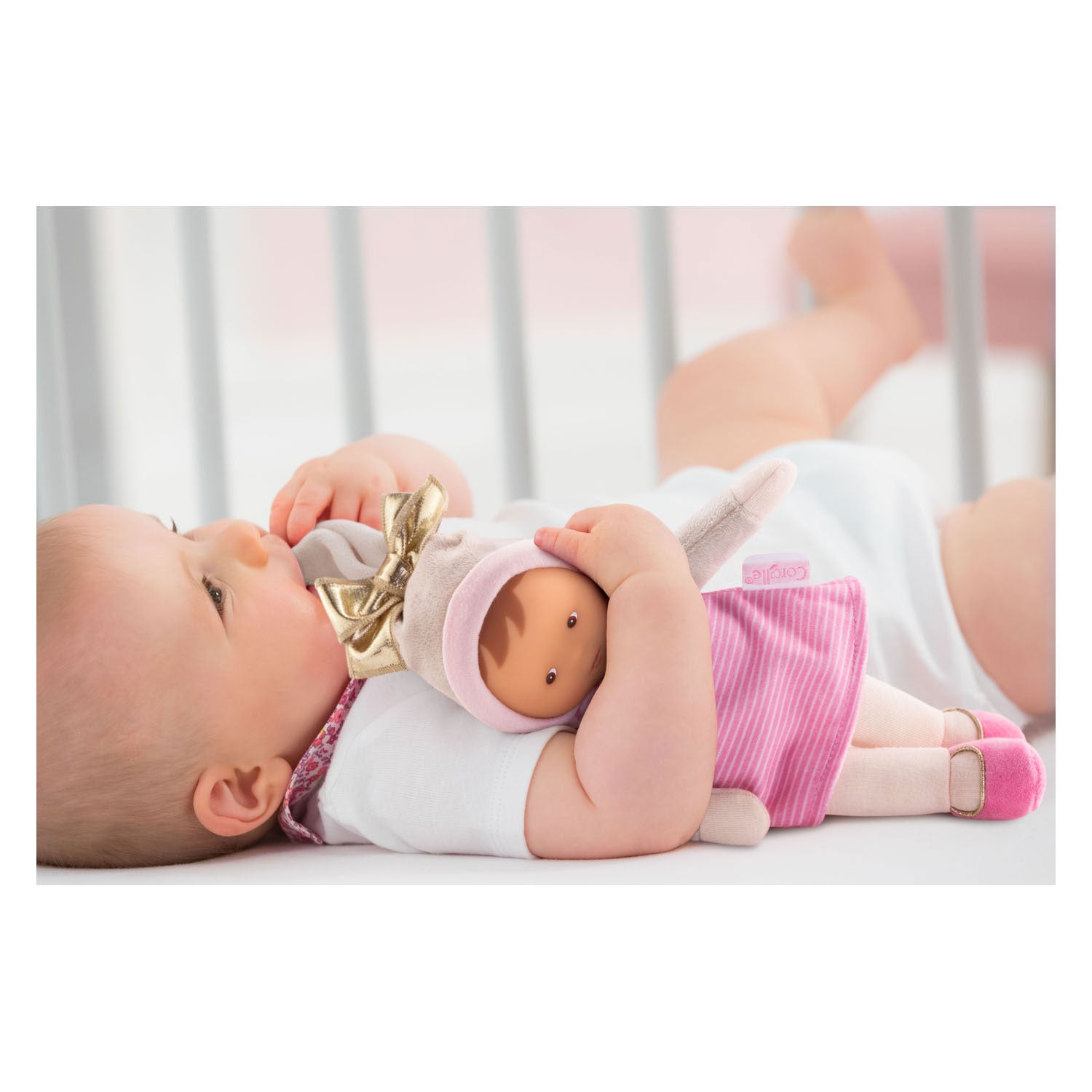 Corolle mon doudou miss gestreepte sterrendromen pop, 25cm