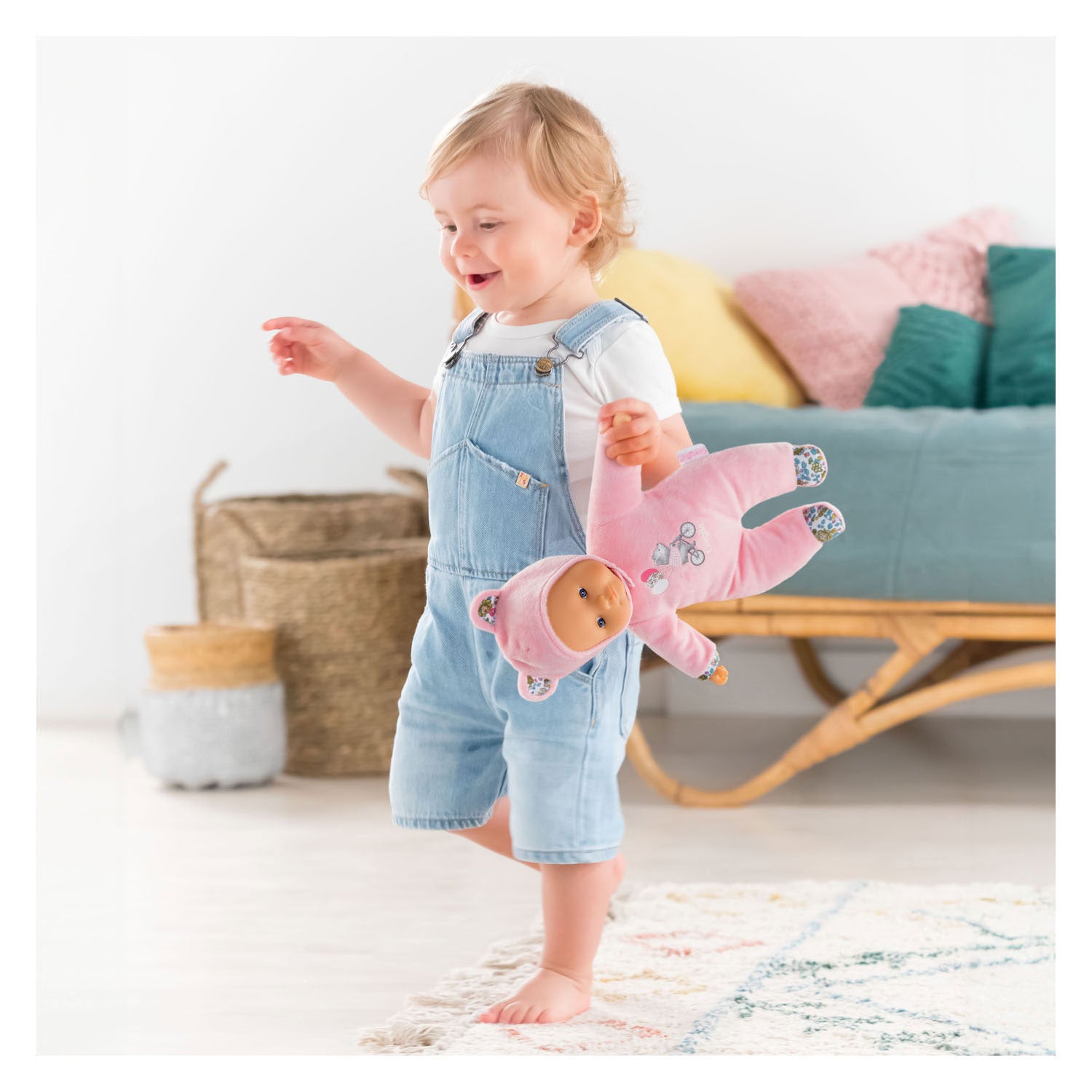 Corolle mon doudou liefje babypop - roze bier, 30cm