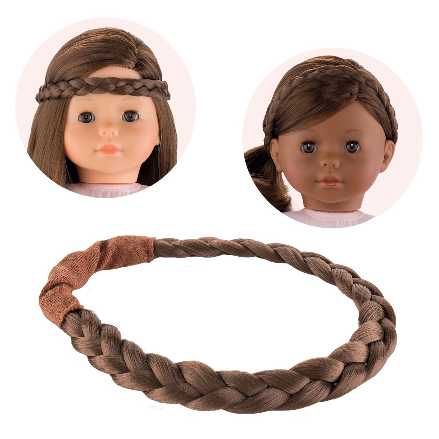 Corolle ma haarband vlecht, 36cm